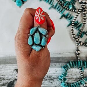 Golden Hills turquoise ring jewelry size 7